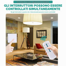 Carica l'immagine nel visualizzatore di Gallery, Interruttore con Telecomando 220V, Interruttore Luce Senza Fili a 4 Vie