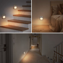 Carica l'immagine nel visualizzatore di Gallery, ANOPU Luce Notturna Bambini LED, 5 Dimming con 3 modalità (Calda/Fredda/Mista), Luce Notturna da Presa con Sensore di Mo