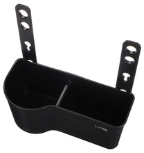 Carica l'immagine nel visualizzatore di Gallery, SIXTOL CAR STORAGE 1 | Poggiatesta Organizzatore multifunzione con portabicchieri | Scatola in tessuto | Accessori da vi