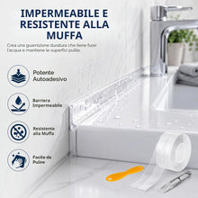 Carica l'immagine nel visualizzatore di Gallery, Nastro Sigillante Autoadesivo Impermeabile 3,8 cm x 3,2 m