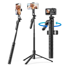 Carica l'immagine nel visualizzatore di Gallery, ORICO 175cm Treppiede Smartphone Bastone Selfie Alluminio 360° Telecomando