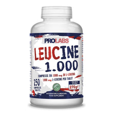 Carica l'immagine nel visualizzatore di Gallery, PROLABS LEUCINE 1000 | L-Leucina Pura 1000 mg | 250 compresse