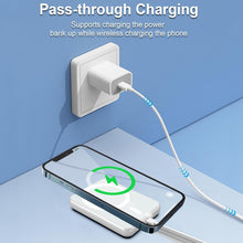 Carica l'immagine nel visualizzatore di Gallery, Power Bank 10000mAh, Magnetico Wireless Batteria Esterna Caricatore, 20W Carica Rapida PD3.0 USB-C Input &amp; Output, Porta