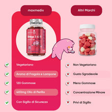 Carica l'immagine nel visualizzatore di Gallery, Omega 3 per Bambini, Antiossidante, Vegan Omega 3, Olio di Perilla ALA 60%