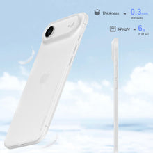 Carica l'immagine nel visualizzatore di Gallery, memumi 0.3mm Custodia Ultra Sottile per iPhone Air, Morbida al tatto, Cover Posteriore Morbida e Leggera, Design Minimal