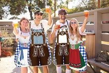 Carica l'immagine nel visualizzatore di Gallery, Grembiule Oktoberfest,2pcs Divertente Grembiule,Grembiules da Barbecue,Grembiules Bavarese da Cucina,Festa di Ottobre Gr