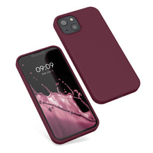 Carica l'immagine nel visualizzatore di Gallery, kwmobile Cover per iPhone 13 Custodia - Back Case per Smartphone in Silicone TPU - Protezione Gommata - rosso fulvo
