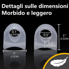 Carica l'immagine nel visualizzatore di Gallery, 4 Separatore Dita Piede, Di Separatori in Gel Morbidi Distanziatori Standard Per Le Dita Dei Piedi, utilizzato allevia i