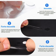 Carica l'immagine nel visualizzatore di Gallery, 300 Pezzi Nastro Trasparente Rotondo, Nastro Biadesivo Trasparente Rotondo, Puntini Biadesivi Adesivo Rimovibile Nastro 