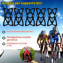 Carica l'immagine nel visualizzatore di Gallery, Kinizuxi Supporto per Telefono Moto e Bici 6pcs, Cinturini in Silicone di Ricambio, Fasce di Sicurezza in Gomma per Bici