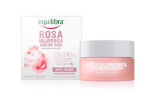 Carica l'immagine nel visualizzatore di Gallery, Equilibra Kit Viso Rosa Ialuronica Anti-aging, Confezione Regalo
