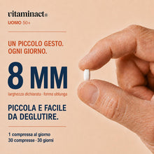 Carica l'immagine nel visualizzatore di Gallery, Multivitaminico Uomo 50 Anni - ELETTO PRODOTTO DELL'ANNO 2026 - Stanchezza, Affaticamento, Difese Immunitarie, Prestazio