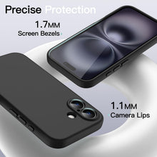 Carica l'immagine nel visualizzatore di Gallery, JETech Cover Magnetica Silicone per iPhone 16, Nero