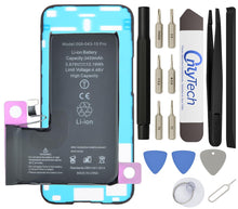 Carica l'immagine nel visualizzatore di Gallery, Batteria Premium Capacità Aumentata di Sostituzione per iPhone 15 Pro - 3400mAh, qualità identica (chip TI) - Kit 15 Str