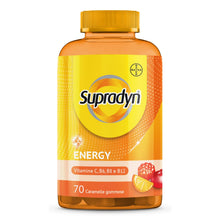 Carica l'immagine nel visualizzatore di Gallery, Supradyn Energy, 70 Caramelle Gommose, Integratore Stanchezza e Vitamine