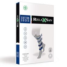 Carica l'immagine nel visualizzatore di Gallery, Relaxsan 820 Calzini Unisex cotone compressione graduata 18-22 mmHg
