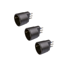 Carica l'immagine nel visualizzatore di Gallery, Poly Pool POLYPOOL | Presa Schuko Adattatore Presa Tedesca Spina 10A 2P+T e Presa 10-16A 2P+T (Standard Italiano 10A e T