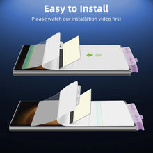Carica l'immagine nel visualizzatore di Gallery, Coiwxmoi 3 Pezzi Pellicola Compatibile con Samsung Galaxy S23 Ultra 5G, HD Trasparente Film TPU Pellicola Protettiva [No