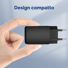Carica l'immagine nel visualizzatore di Gallery, Caricatore USB 5V/2A, Presa USB-A, Alimentatore Spina Caricabatterie