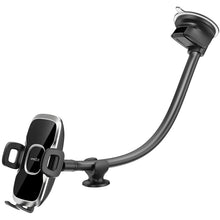 Carica l'immagine nel visualizzatore di Gallery, APPS2Car Supporto per telefono per parabrezza auto, braccio lungo flessibile da 13 pollici con collo d'oca, base di aspi