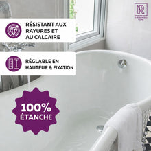 Carica l'immagine nel visualizzatore di Gallery, M. ROSENFELD HOME Tappo Vasca Universale Ø 72 Premium, Tappo per Vasca da Bagno in Ottone con Doppia Guarnizione, Chiusu