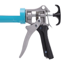 Carica l'immagine nel visualizzatore di Gallery, Amazon Basics Pistola sigillante per calafataggio, 310 ml, rapporto di spinta 12:1, manico in alluminio con grilletto di