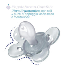 Carica l'immagine nel visualizzatore di Gallery, Chicco Physio Comfort Night Bimba Succhietto di Silicone, 16-36 Mesi, 2 Pezzi, Colori Assortiti