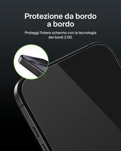 Carica l'immagine nel visualizzatore di Gallery, Belkin ScreenForce UltraGlass 2 Pellicola Vetro per iPhone 16 Pro Max, antigraffio, durezza di 9H, sottile, include un s