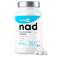 Carica l'immagine nel visualizzatore di Gallery, NAD+ Nicotinamide Riboside Chloride 300mg - +1 Mese di Cura - NAD Booster - Anti-Età e Contro la Fatica, Supporto Nervos