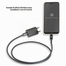Carica l'immagine nel visualizzatore di Gallery, Wicked Chili - Adattatore da USB a corrente per cavi dati e di