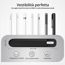 Carica l'immagine nel visualizzatore di Gallery, MoKo Cover per Apple Pencil Pro/USB-C/1ª/2ª Gen, Misterioso Nero