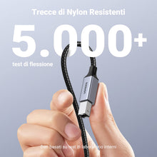 Carica l'immagine nel visualizzatore di Gallery, UGREEN Cavo Stampante Tipo C a USB B Nylon Printer (1M)