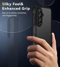 Carica l'immagine nel visualizzatore di Gallery, iVoler Cover Opaca per Samsung Galaxy A18 / A17 4G / 5G con 2 Pezzi Vetro Temperato, [Antiurto di Grado Militare] Custod