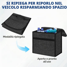 Carica l'immagine nel visualizzatore di Gallery, Organizer per Bagagliaio Auto in Feltro, 30*16*30cm Organizer Auto