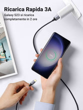 Carica l'immagine nel visualizzatore di Gallery, UGREEN Cavo USB Type-C 3.0 5Gbps 3A Ricarica Rapida Nylon Intrecciato (1M)