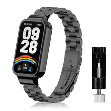 Carica l'immagine nel visualizzatore di Gallery, SeNool Cinturino Compatibile con Xiaomi Smart Band 9 Active, [Metallo Bracciale] [Acciaio Inossidabile] [Resistente Corr