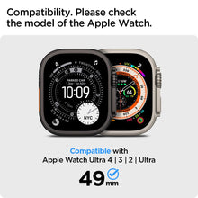 Carica l'immagine nel visualizzatore di Gallery, Spigen EZ Fit Vetro [2 Pezzi] per Apple Watch Ultra 4 49mm