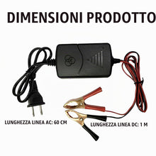Carica l'immagine nel visualizzatore di Gallery, CGEAMDY Caricabatteria Auto, 12V Caricabatterie a Carica di Piombo al Piombo SLA, Multi Protezioni Caricatore Intelligen