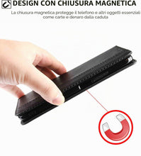 Carica l'immagine nel visualizzatore di Gallery, Cover Pelle per Xiaomi Redmi 9C NFC/Redmi 9C, Portafoglio PU Pelle Slot Schede, Custodia Cavalletto Stile Libro Chiusura
