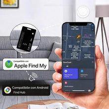 Carica l'immagine nel visualizzatore di Gallery, Air Tag Card per iOS e Android, carta tracciante ricaricabile sottile per portafoglio per Apple Find My e Google Find My