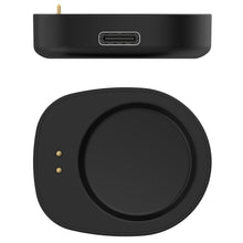 Carica l'immagine nel visualizzatore di Gallery, Caricatore per orologio Amazfit T-Rex 3/Balance/Balance 2/Helio, convertitore adattatore ricarica (senza cavo) (nero + n