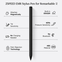 Carica l'immagine nel visualizzatore di Gallery, Penna Compatibile con Remarkable 2 Pen, EMR Stylus con Gomma, Livello di Pressione 4096, Rifiuto del Palmo e Sensibile a