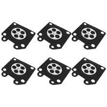 Carica l'immagine nel visualizzatore di Gallery, 30PcsorSet Membrane Carburatore Decespugliatore Carburatore Membrana Guarnizione Motosega Accessorio per ZAMA 2500or3800