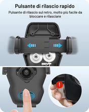 Carica l'immagine nel visualizzatore di Gallery, APPS2Car Supporto Cellulare auto Ventosa, Universale Porta Cellulare Auto 360° di Rotazione per Parabrezza Cruscotto boc