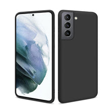 Carica l'immagine nel visualizzatore di Gallery, HSP Cover per Samsung Galaxy S21 FE 5G, Custodia Silicone, Slim Case, Nera