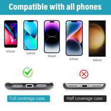 Carica l'immagine nel visualizzatore di Gallery, Qyoocom Toppa per Cordino Cellulare, Confezione Da 6, Ultrasottile, Più Forte, Più Durevole, Non Facile Da Rompere, Adat