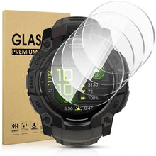 Carica l'immagine nel visualizzatore di Gallery, Diruite 4 Pezzi Pellicola Protettiva per Garmin Instinct 3 50mm AMOLED/Solar Protezione Schermo,HD Vetro Temperato Antig