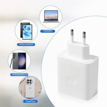 Carica l'immagine nel visualizzatore di Gallery, Caricatore USB 100 W per OPPO Reno10Pro/10Pro+ 5G: adattatore di carica superveloce con cavo di ricarica USB C da 1,5 m 