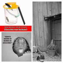 Carica l'immagine nel visualizzatore di Gallery, [Aggiornato] Trappola per topi Secchio, Rat Trap Secchio coperchio Mouse/Rat Trap con reset automatico Multi-trappola/Hu
