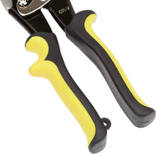 Carica l'immagine nel visualizzatore di Gallery, Amazon Basics Cesoia per Lamiera Taglio Dritto, Forbici per Lamiera, Cesoie Aviation, Lame Cr-V, Blocco Sicurezza, Tagli
